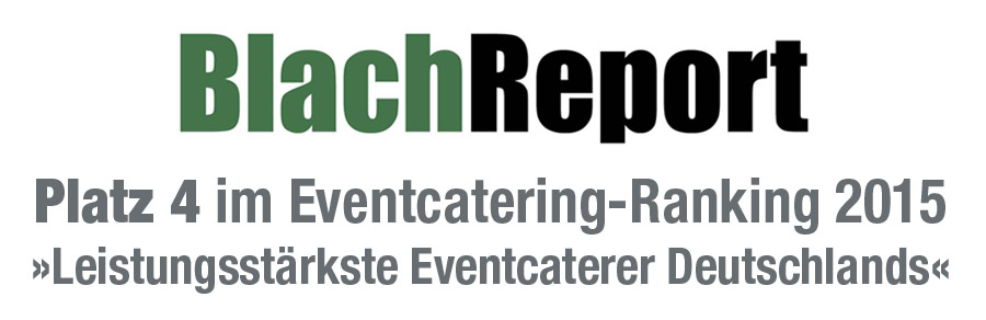 Platz 4 im bundesweiten Eventcatering-Ranking